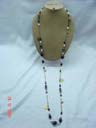 Garden wear accessory styles online by China export outlet  wholesale dealer, High style bead necklace on long chain