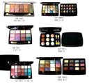 Cosmetology student and professionals supply warehouse wholesales Womens eye shadow compact kit from online China b2b trader